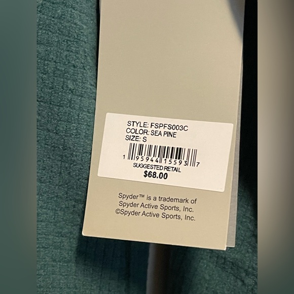 - Spyder Women’s Long Sleeve Crewneck Pullover Shirt Size s/p - Picture 6 of 8